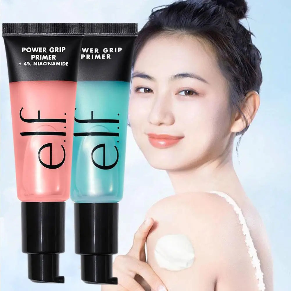 Elf Power Grip Primer Gel-base Hydratant pour le visage Pour un maquillage raffermissant, Texture légère, Beauté.