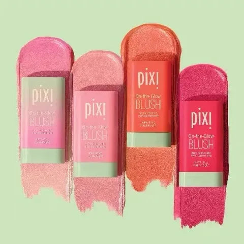 PIXIE  Pinceau de maquillage Pixi Blush Stick pour les joues, crème blush longue tenue, haute couleur