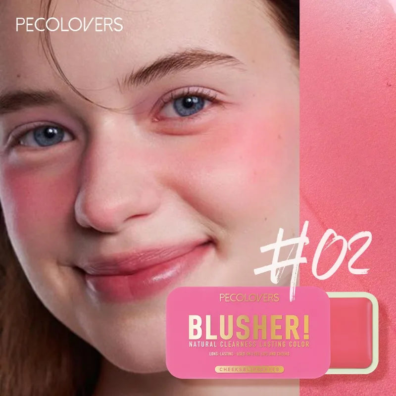 Stick de blush lisse – Teinte naturellement saturée, longue tenue et waterproof.