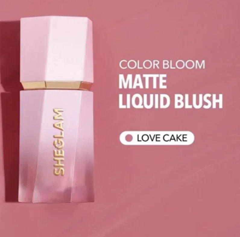 SEGHLAM Blush liquide 11 couleurs avec embout pinceau doux, léger, polyvalent, blush pour les joues