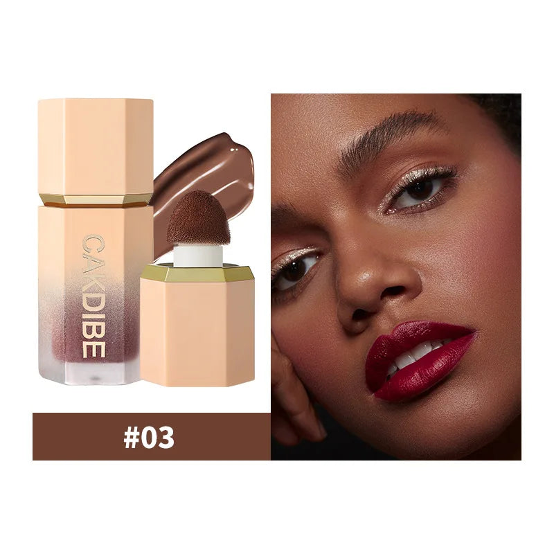 Waterproof Contouring Full Coverage Concealing Liquid V-face Shaping Contour Foundation Cream for Face Makeup Cosmetics