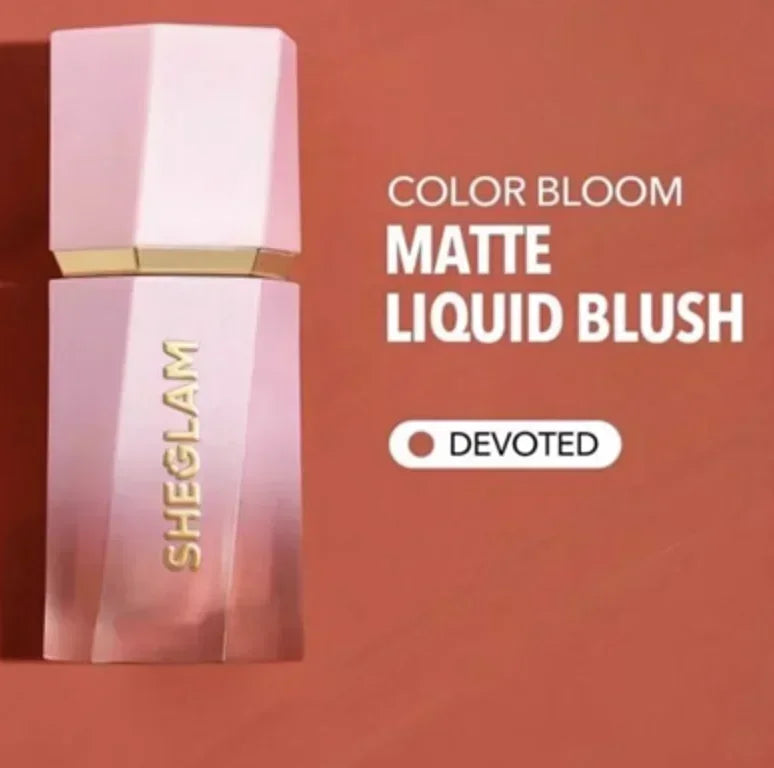 SEGHLAM Blush liquide 11 couleurs avec embout pinceau doux, léger, polyvalent, blush pour les joues