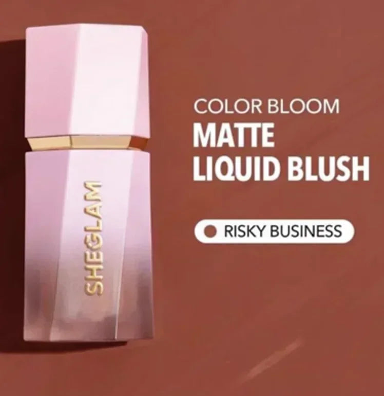 SEGHLAM Blush liquide 11 couleurs avec embout pinceau doux, léger, polyvalent, blush pour les joues